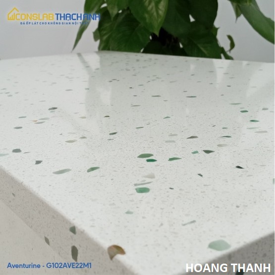 Cầu thang đá Thạch Anh Aventurine G102AVE22M1