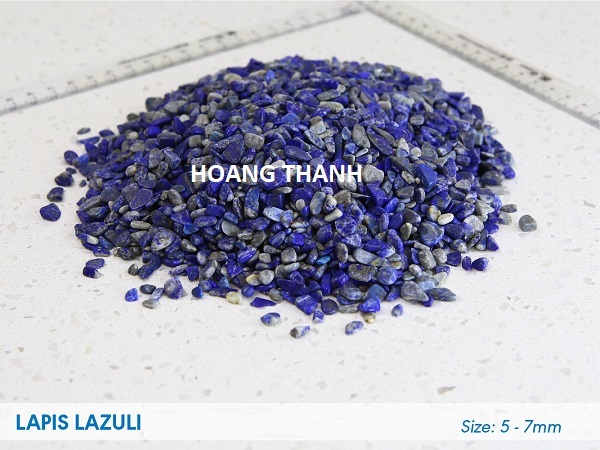 Cầu thang đá thạch anh Lapis Lazuli G104LAP22B1