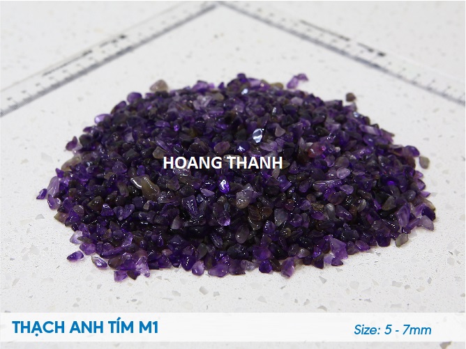 Cầu thang đá Thạch Anh Tím G104TAT22M1