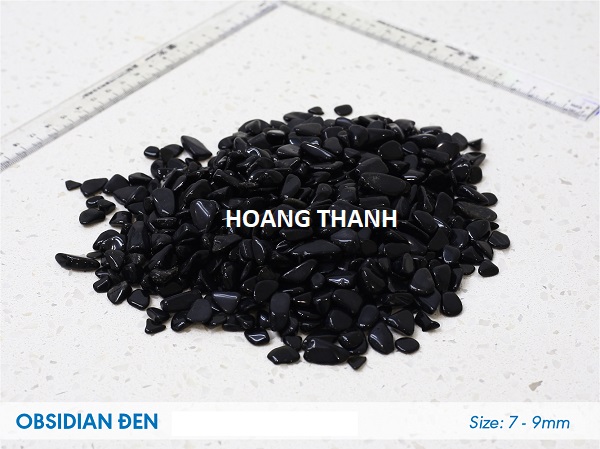 Lát sàn đá Thạch anh Obsidian Đen G104BOB22B1